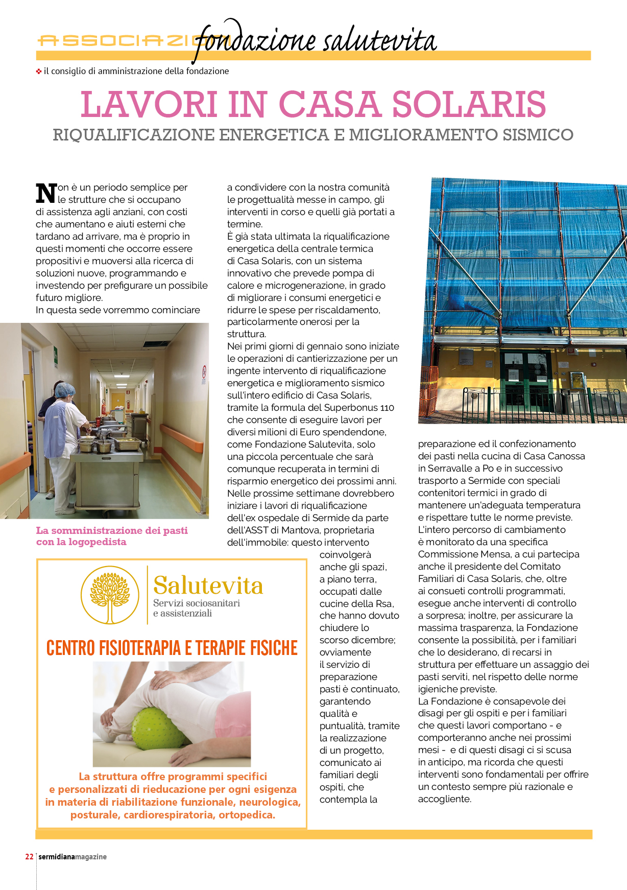 DICONO DI NOI - SERMIDIANA MAGAZINE FEBBRAIO 2024