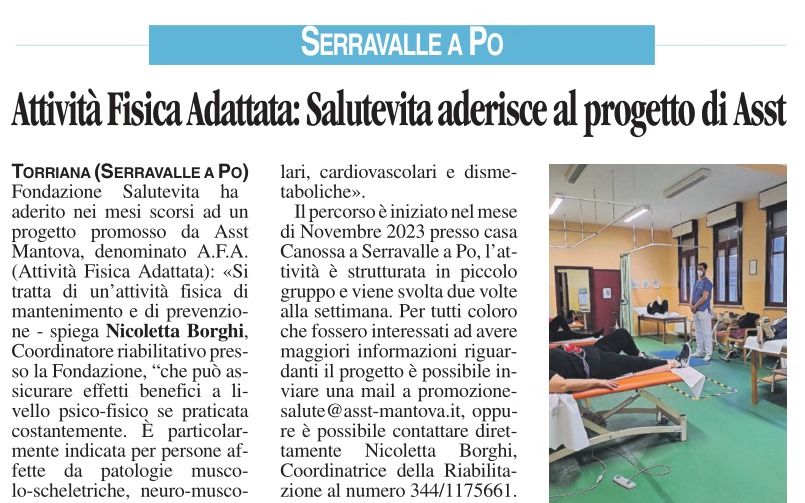 DICONO DI NOI - LA VOCE DI MANTOVA 4 FEBBRAIO 2024